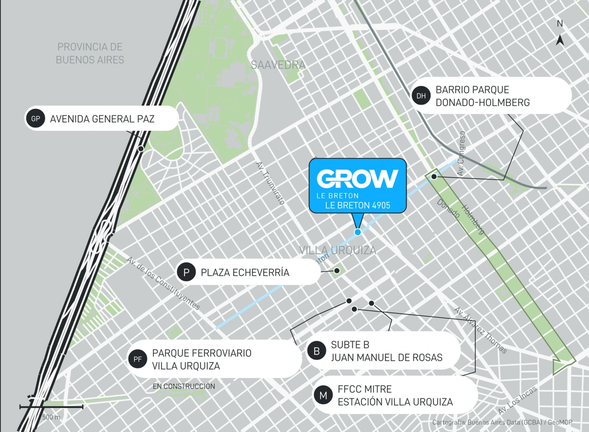 Grow Le Breton ubicvacion