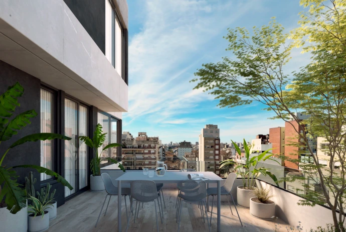 Le Breton, Terraza 3 ambientes